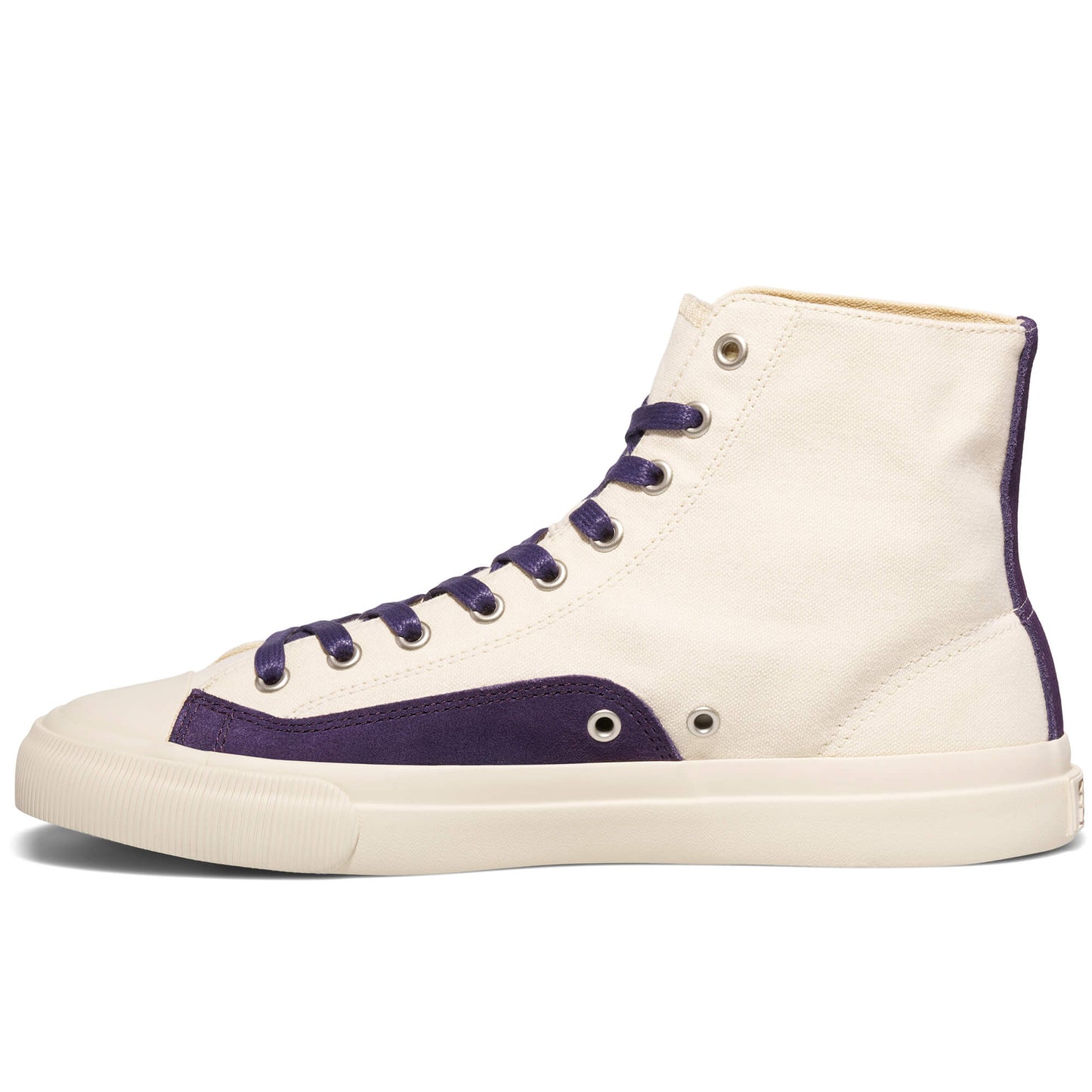 All-American High-Top White/Eggplant