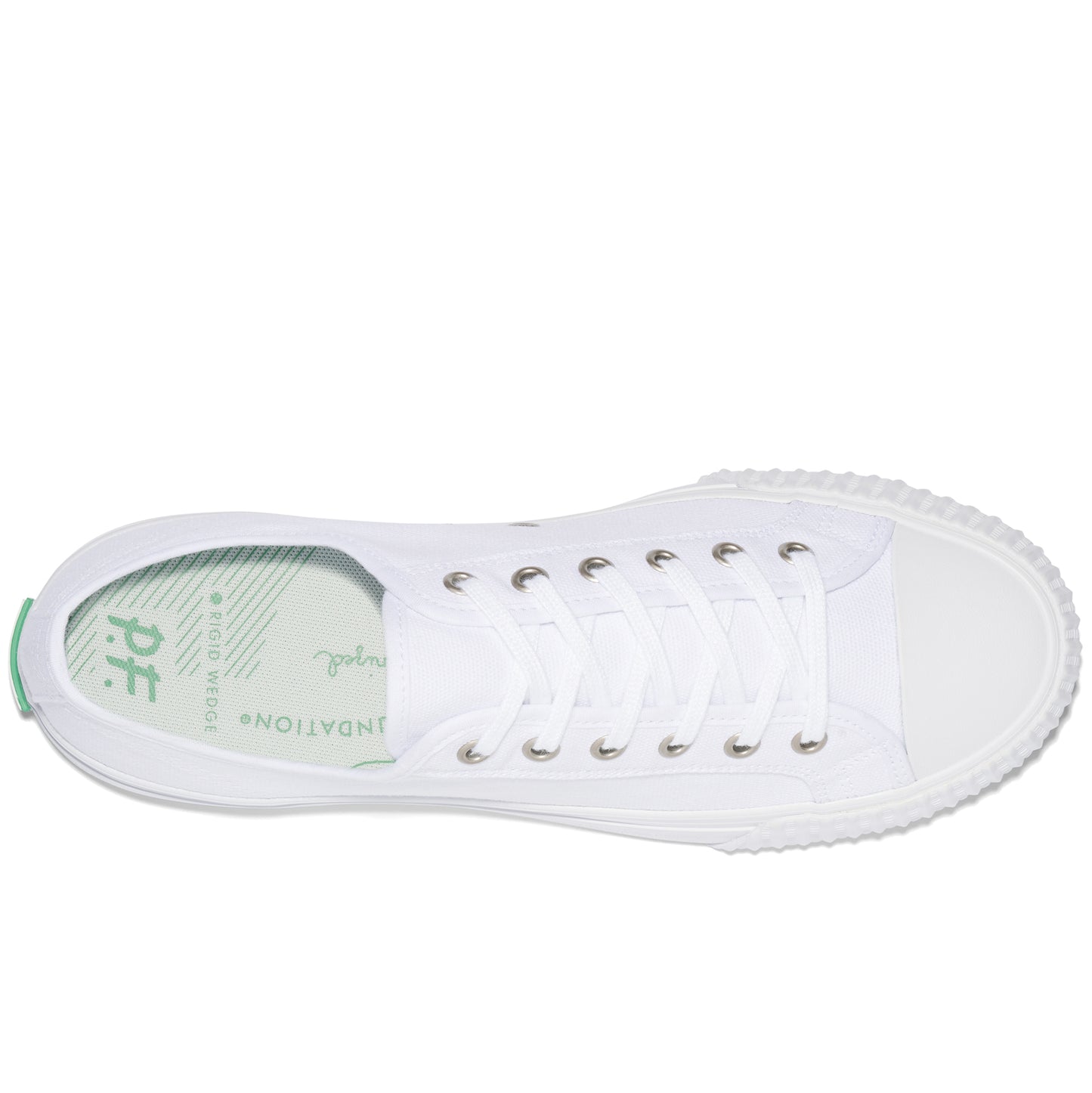 Center Low-Top White