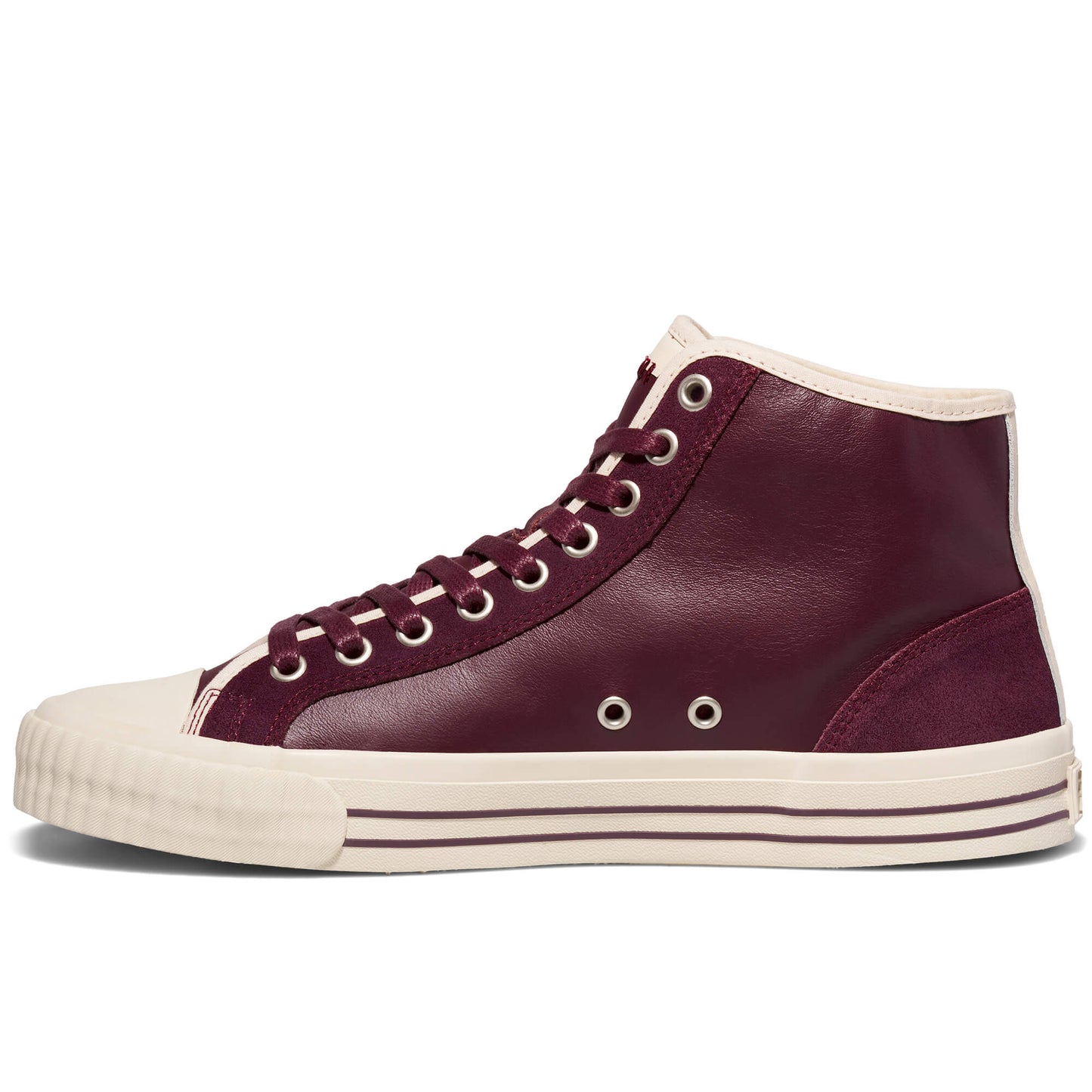 Center High-Top Burgundy/Antique White