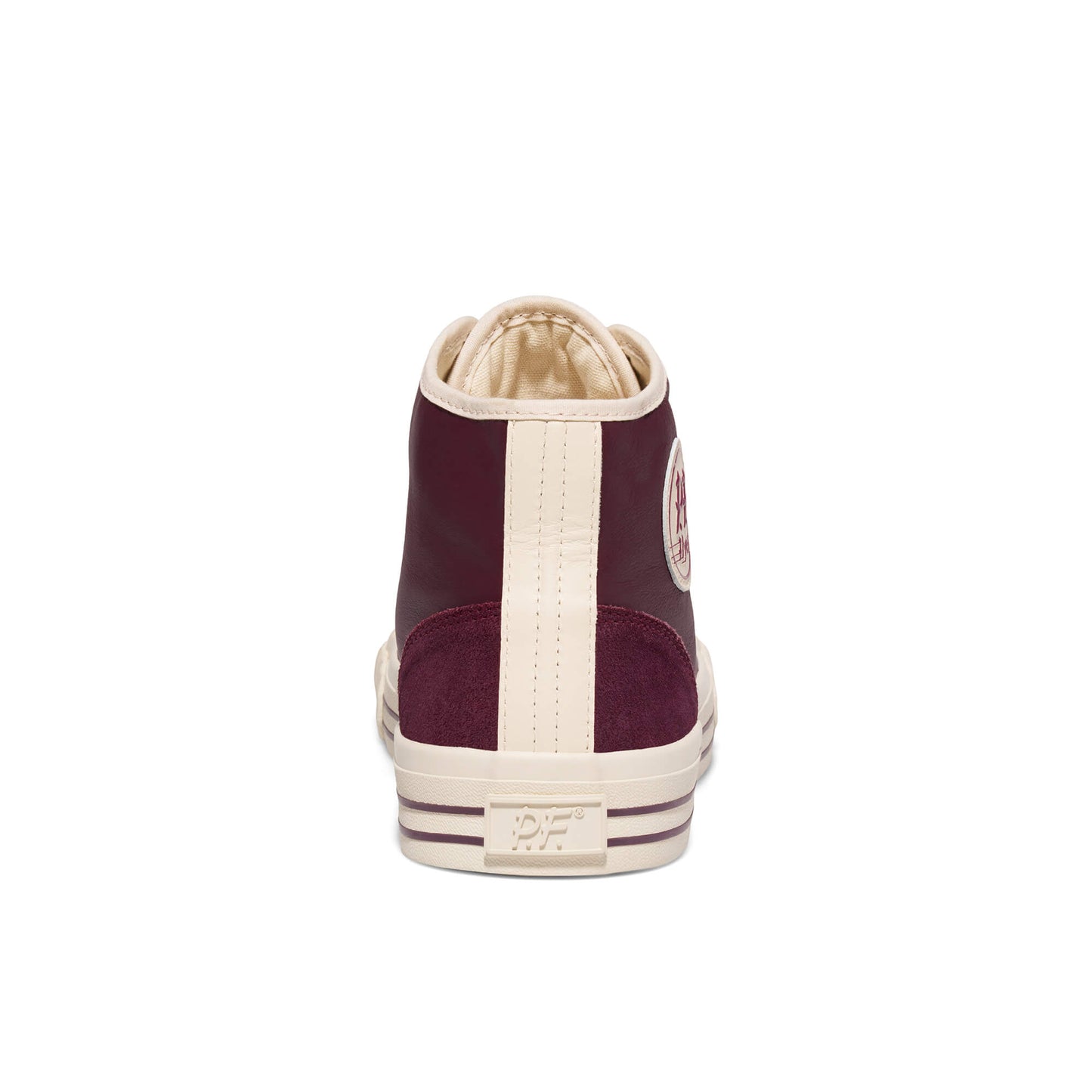 Center High-Top Burgundy/Antique White