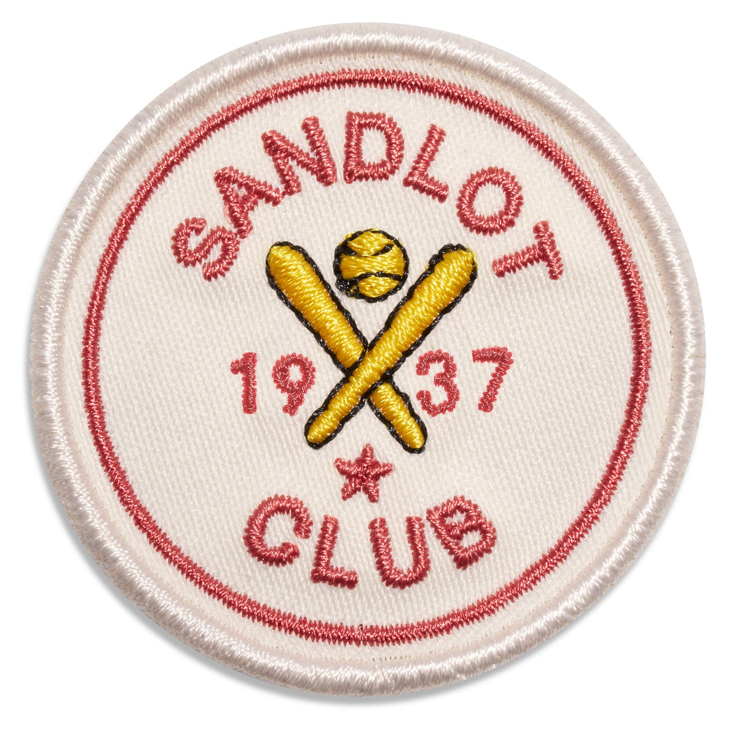 Sandlot Club Patch Red