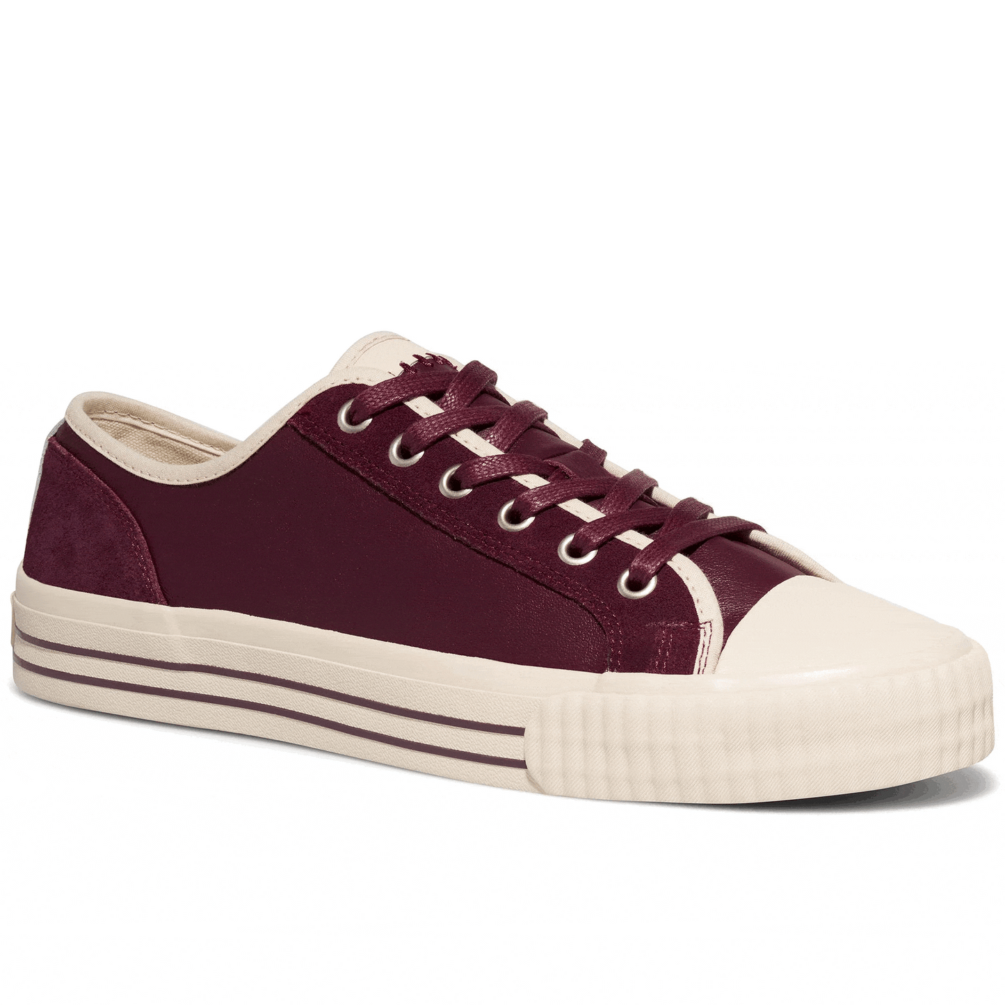 Center Low-Top Burgundy/Antique White