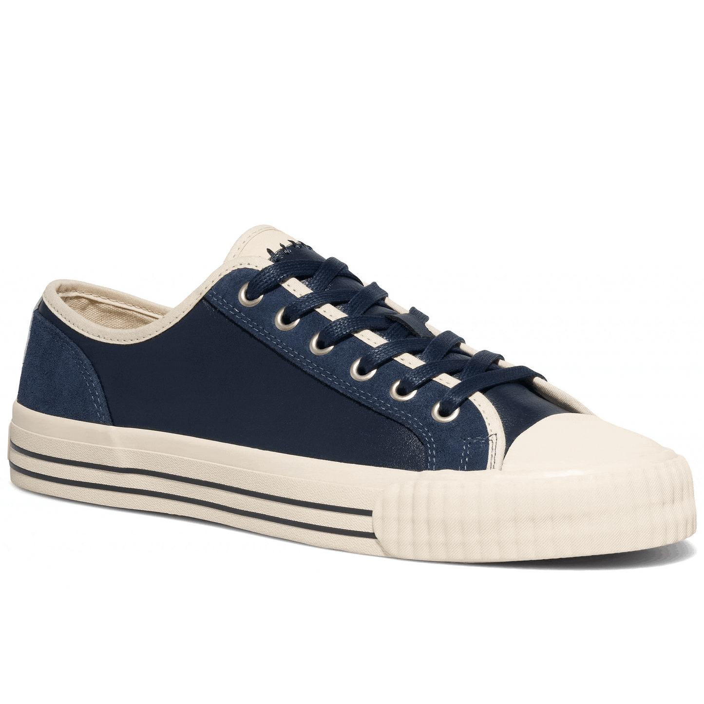 Center Low-Top Navy/Antique White