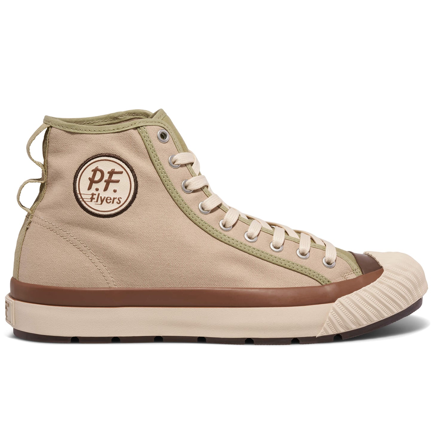 Grounder High-Top Tan/Clover