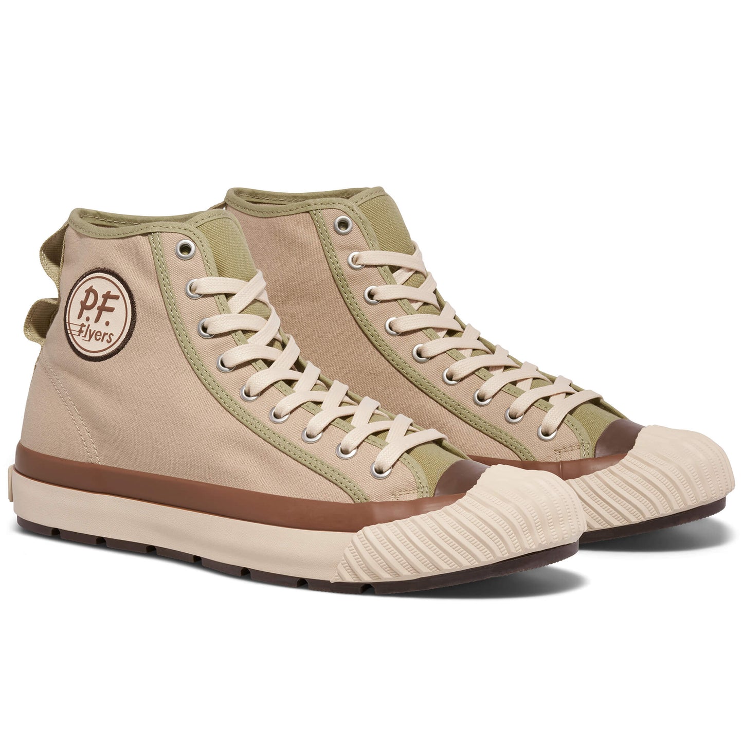Grounder High-Top Tan/Clover