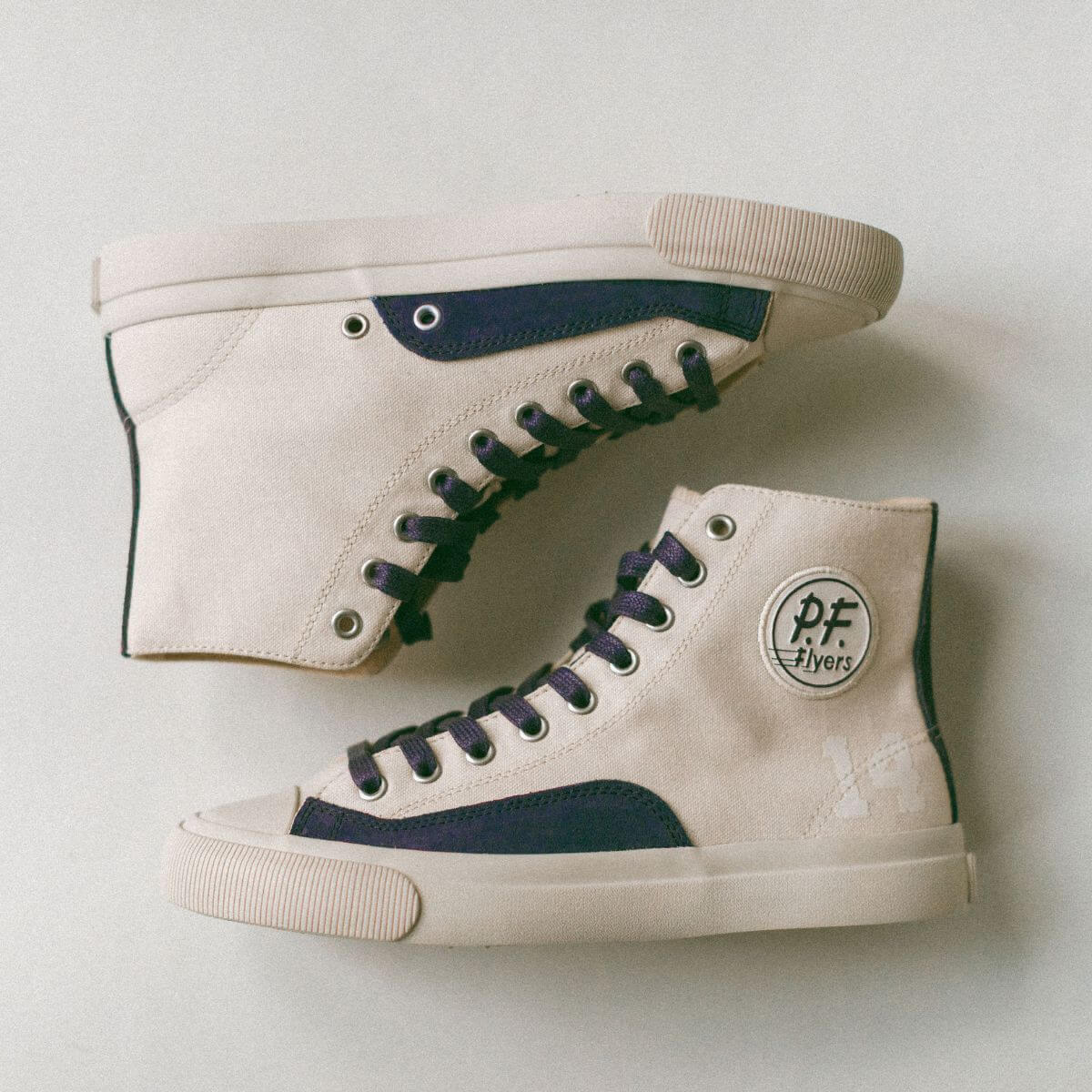 Retro basketball sneakers