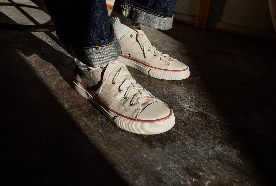 All-American high-top and low-top sneakers
