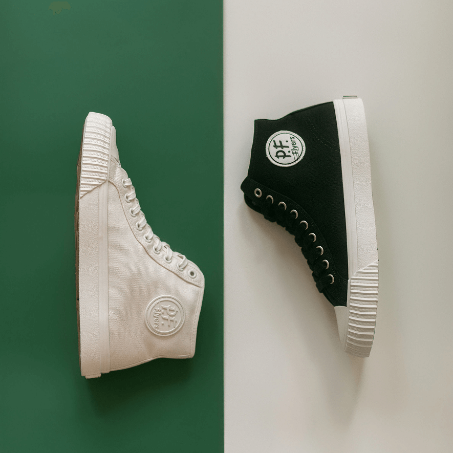 Retro classic high-top and low-top sneakers