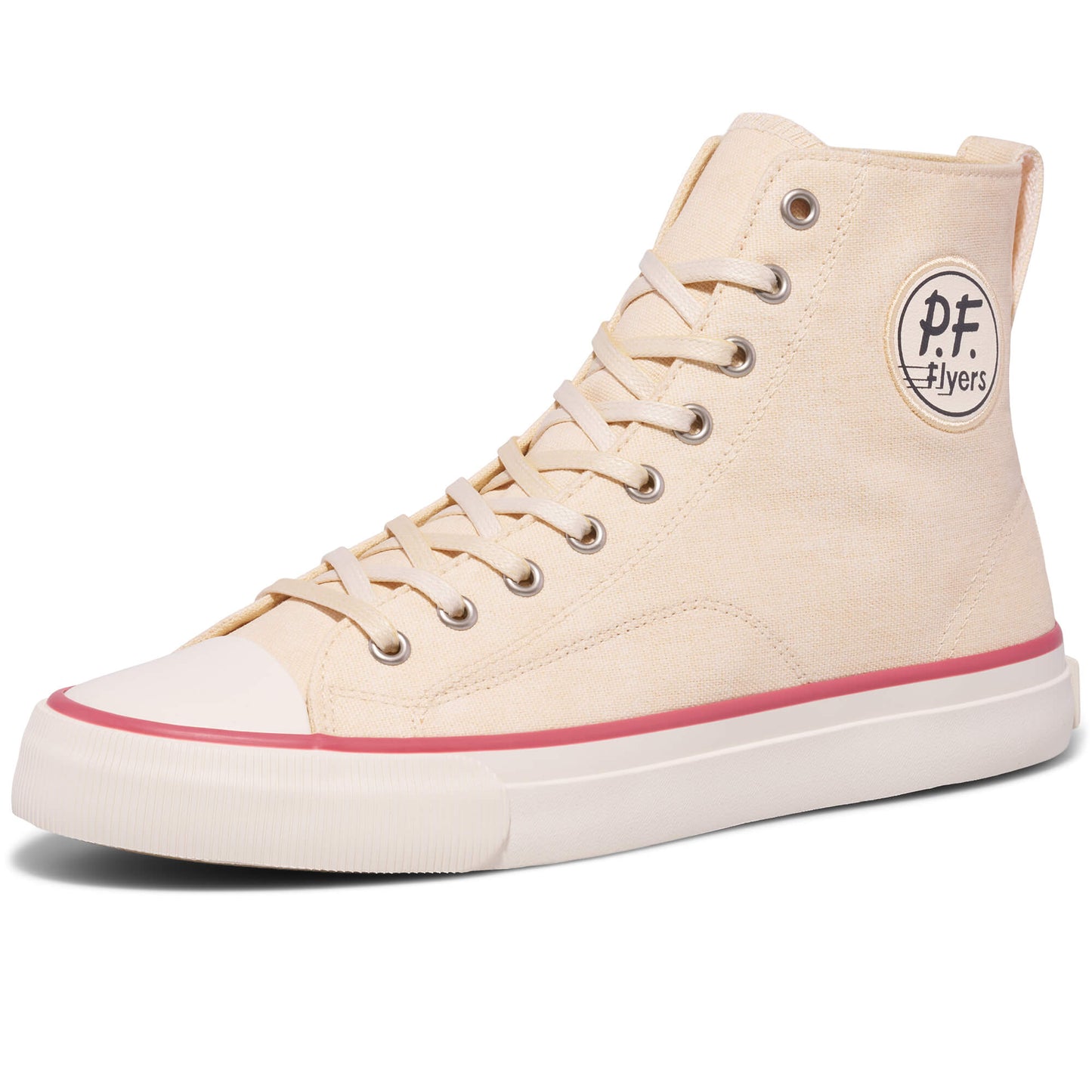 All-American High-Top Antique White/Crimson