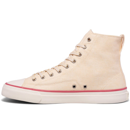 All-American High-Top Antique White/Crimson