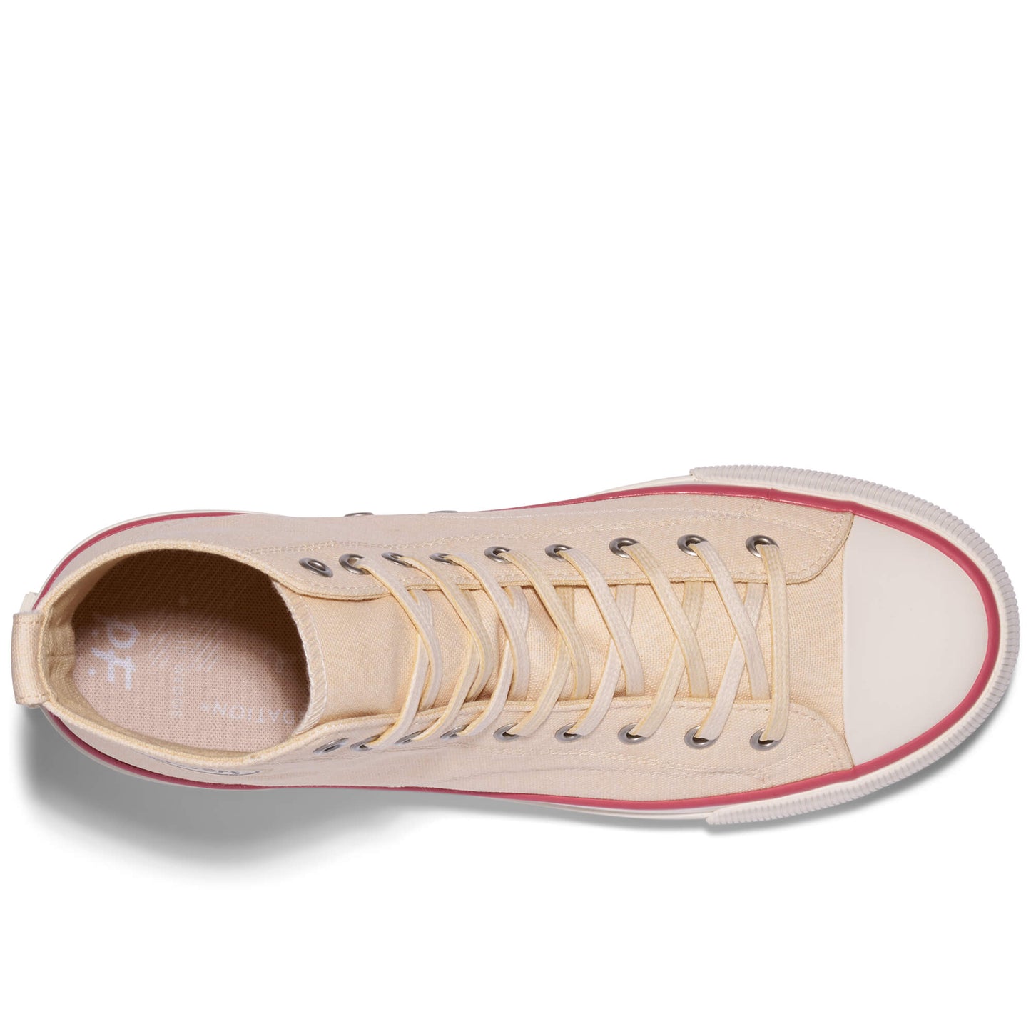 All-American High-Top Antique White/Crimson