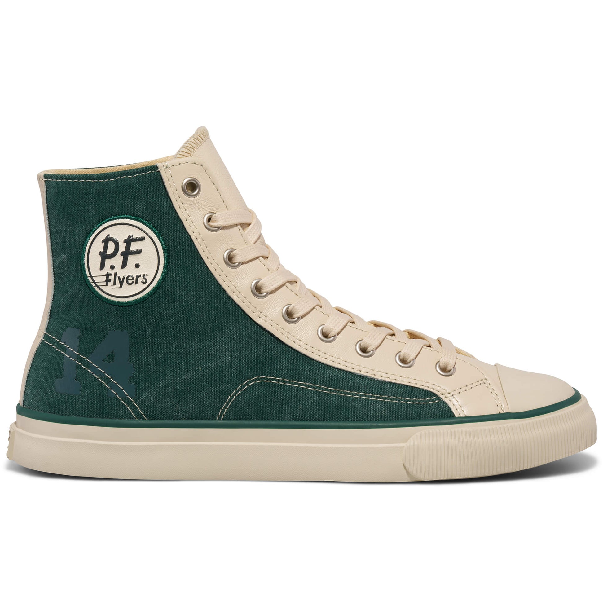 All-American High-Top Vintage Green