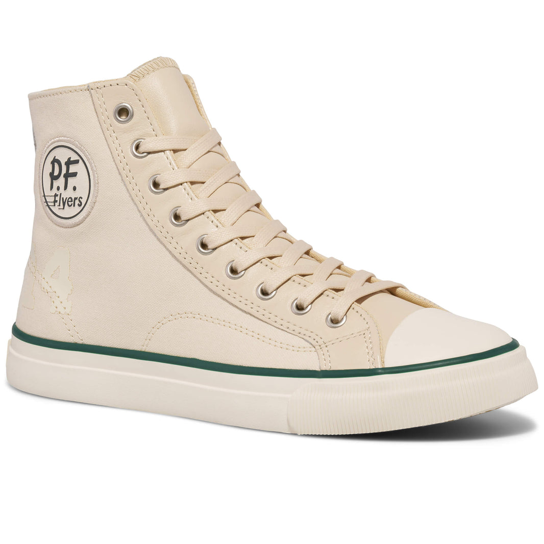 All-American High-Top Antique White/Vintage Green