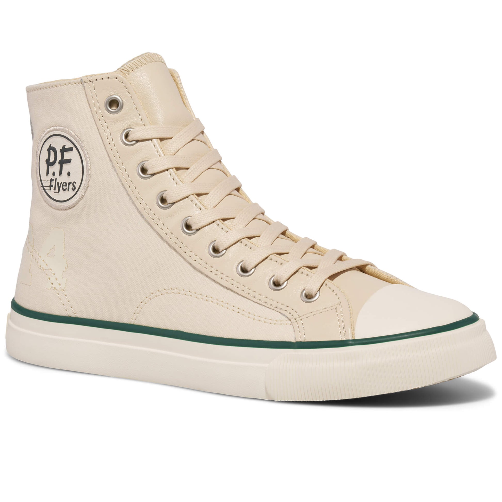 All-American High-Top Antique White/Vintage Green