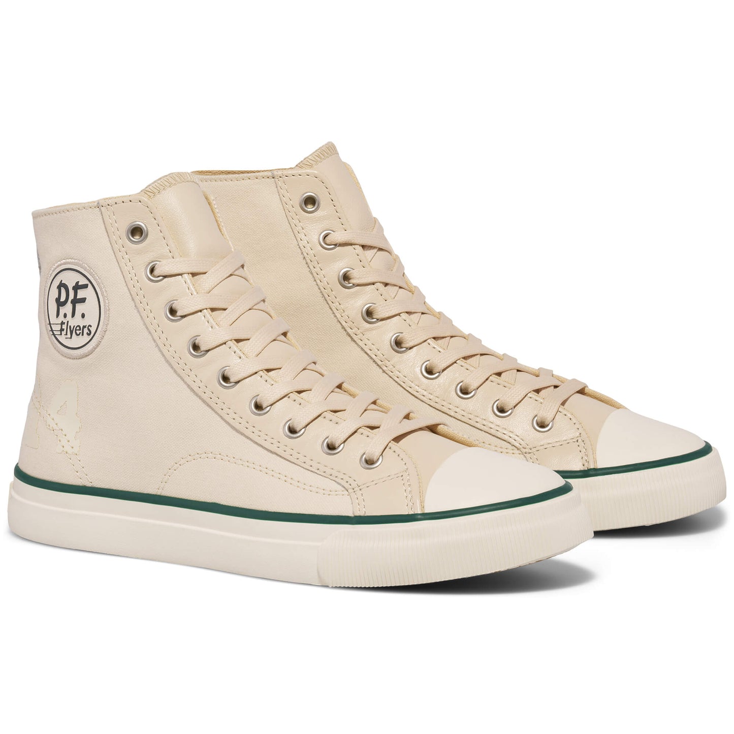 All-American High-Top Antique White/Vintage Green