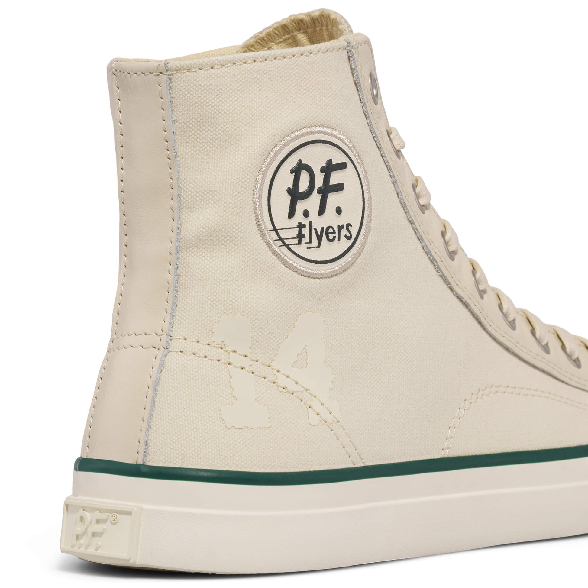 All-American High-Top Antique White/Vintage Green