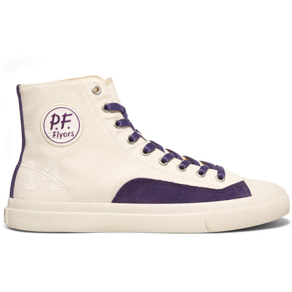 All-American High-Top White/Eggplant
