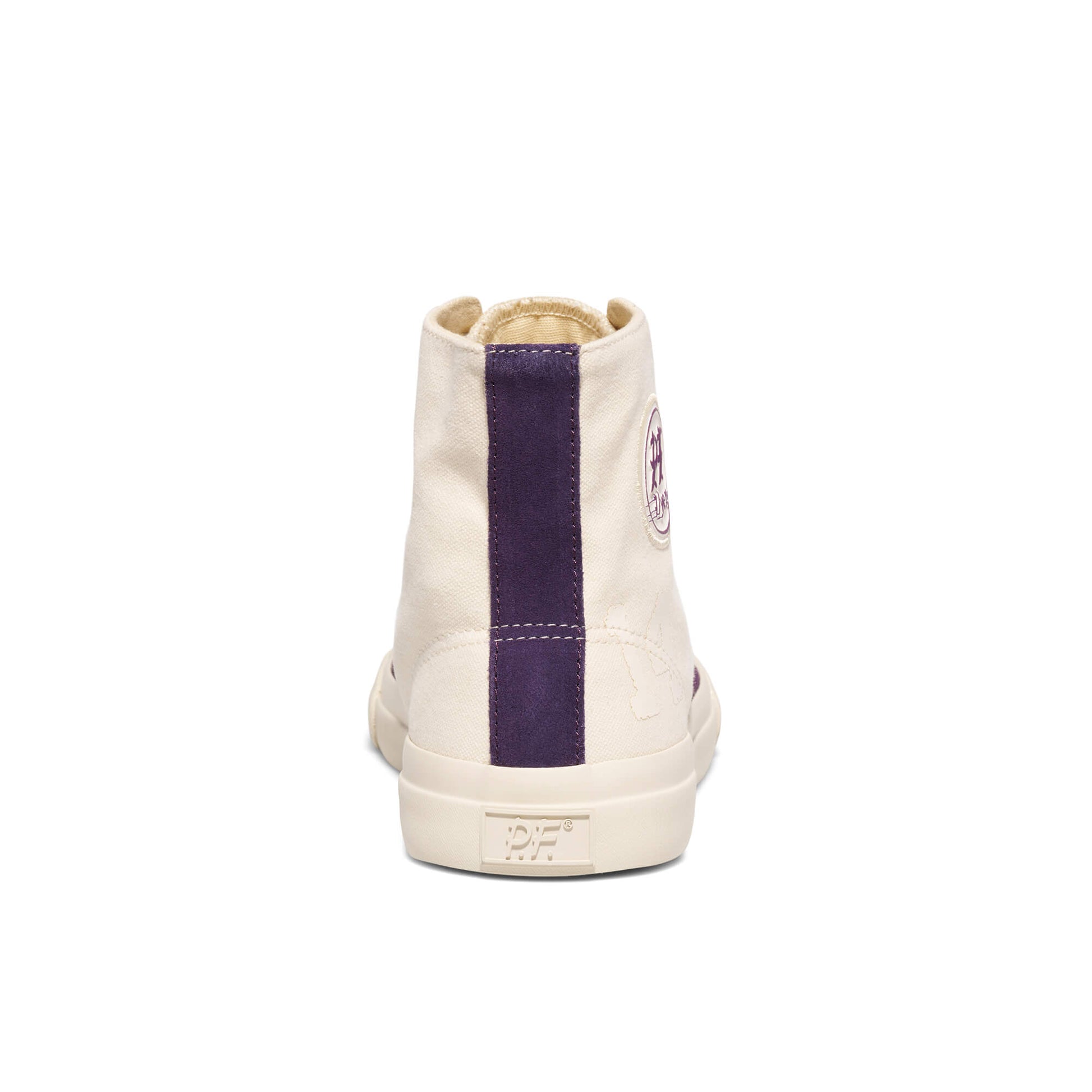 All-American High-Top White/Eggplant