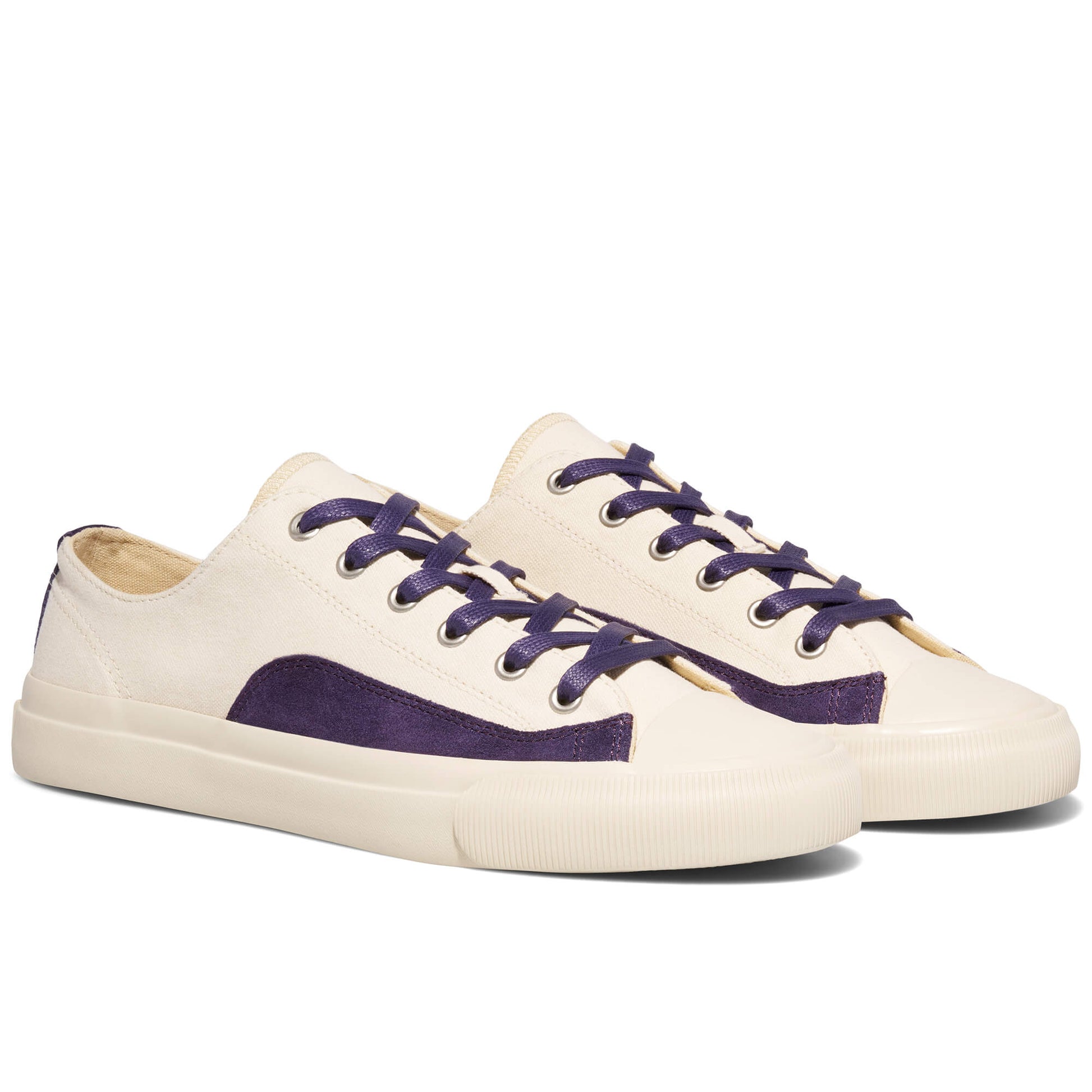 All-American Low-Top White/Eggplant