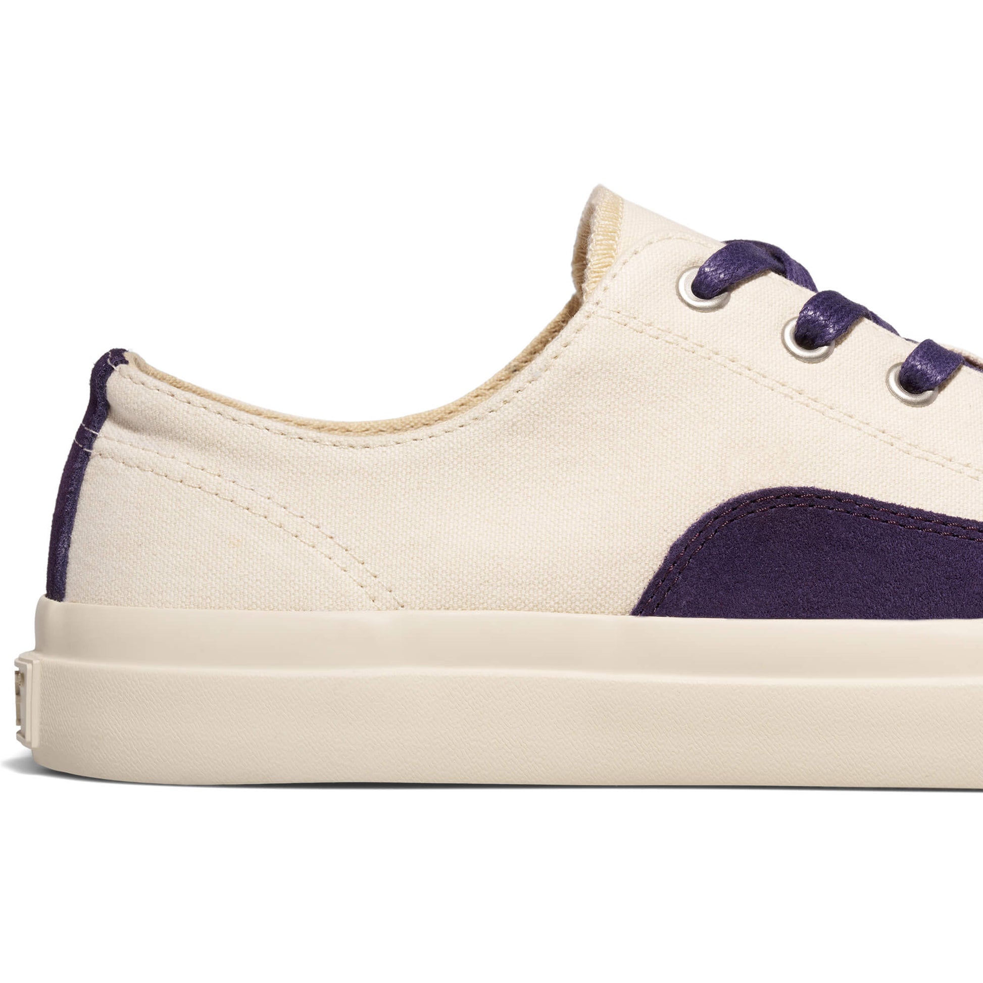 All-American Low-Top White/Eggplant