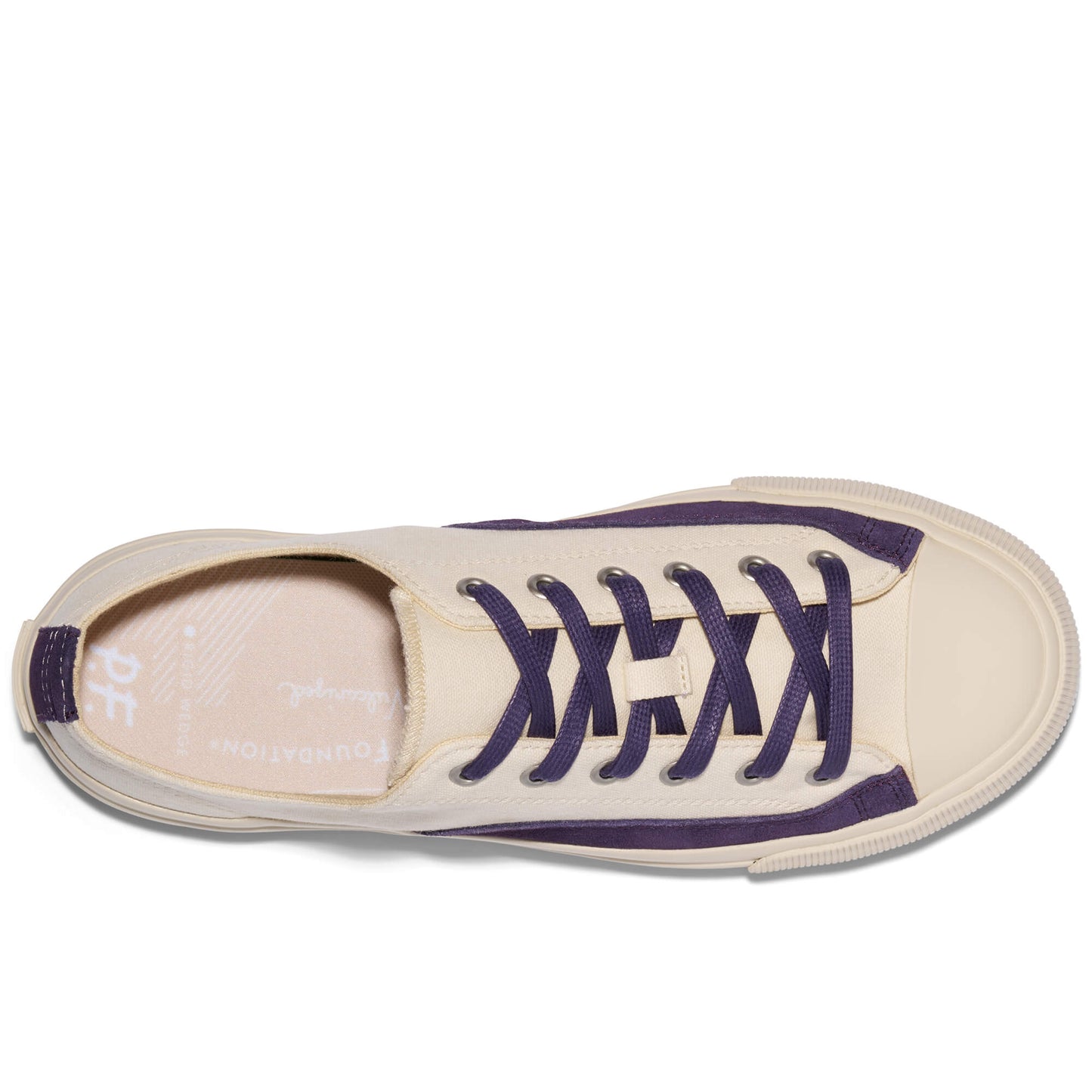 All-American Low-Top White/Eggplant