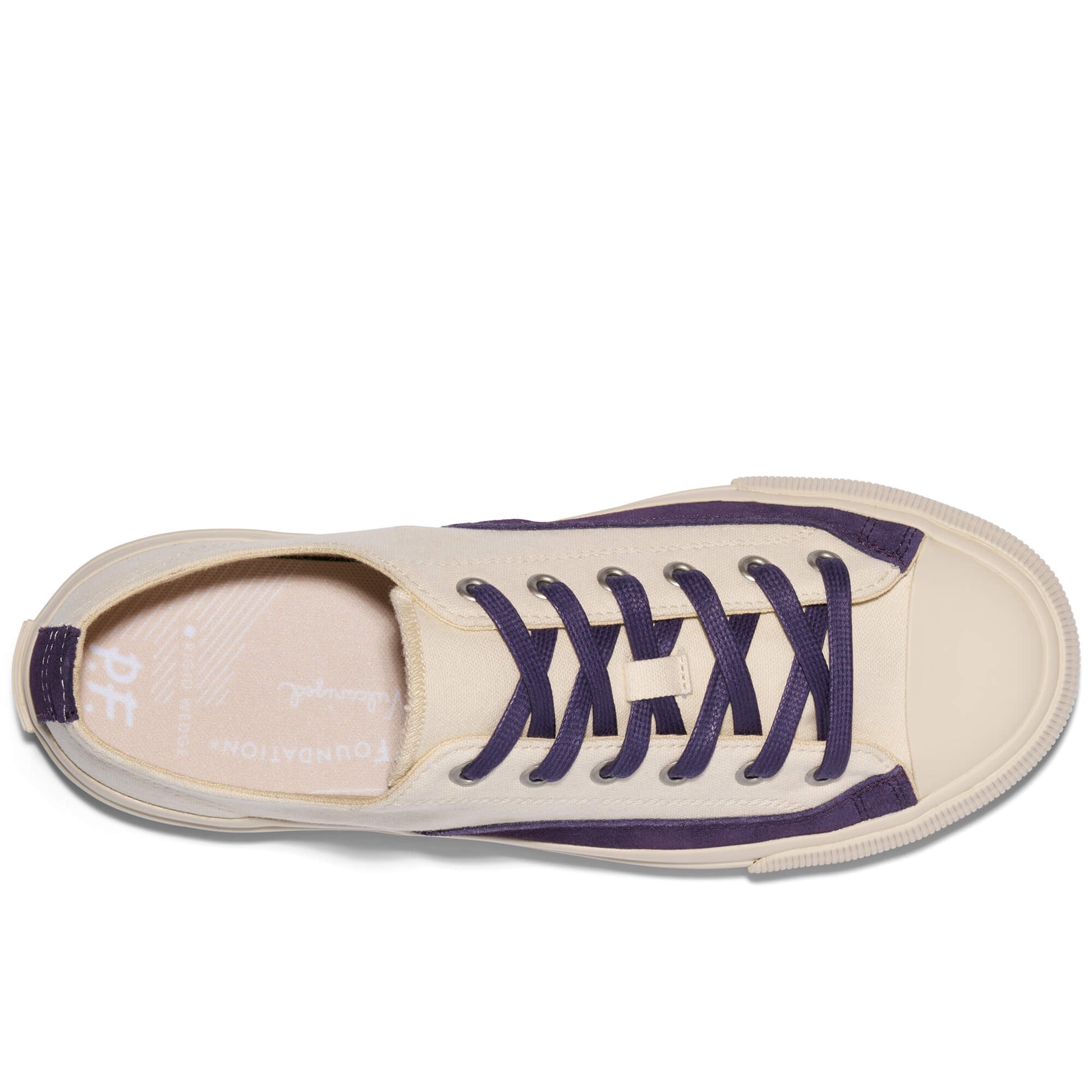 All-American Low-Top White/Eggplant