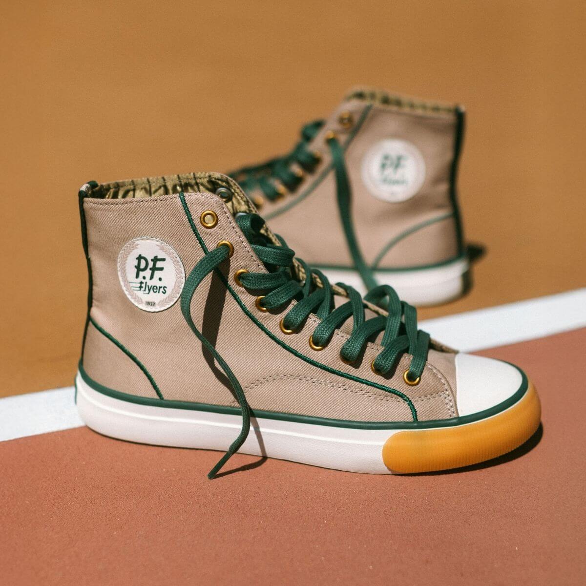All-American High-Top Gray/Green