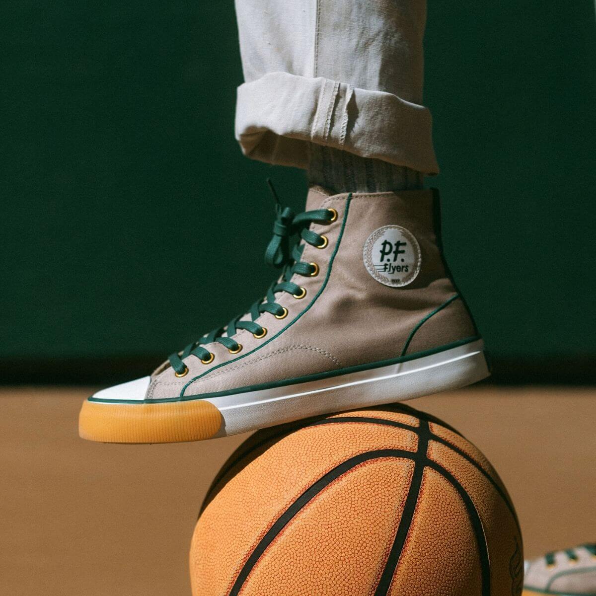 All-American High-Top Gray/Green