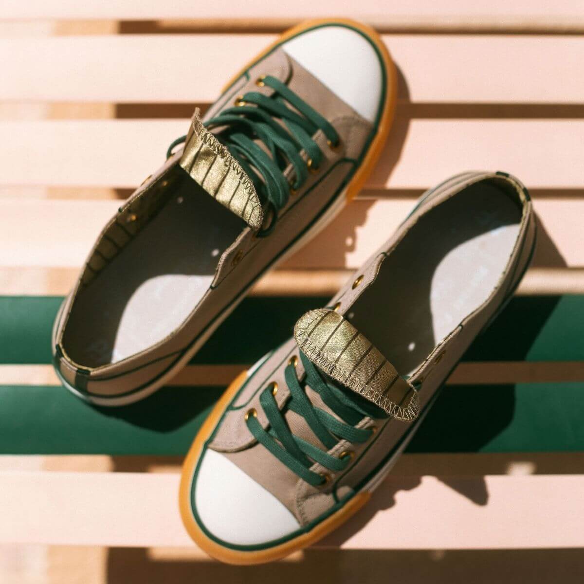 All-American Low-Top Gray/Green