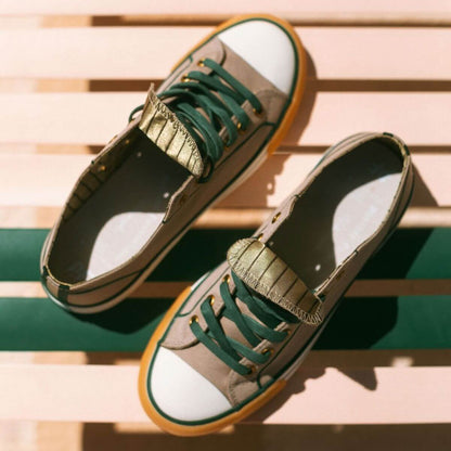 All-American Low-Top Gray/Green