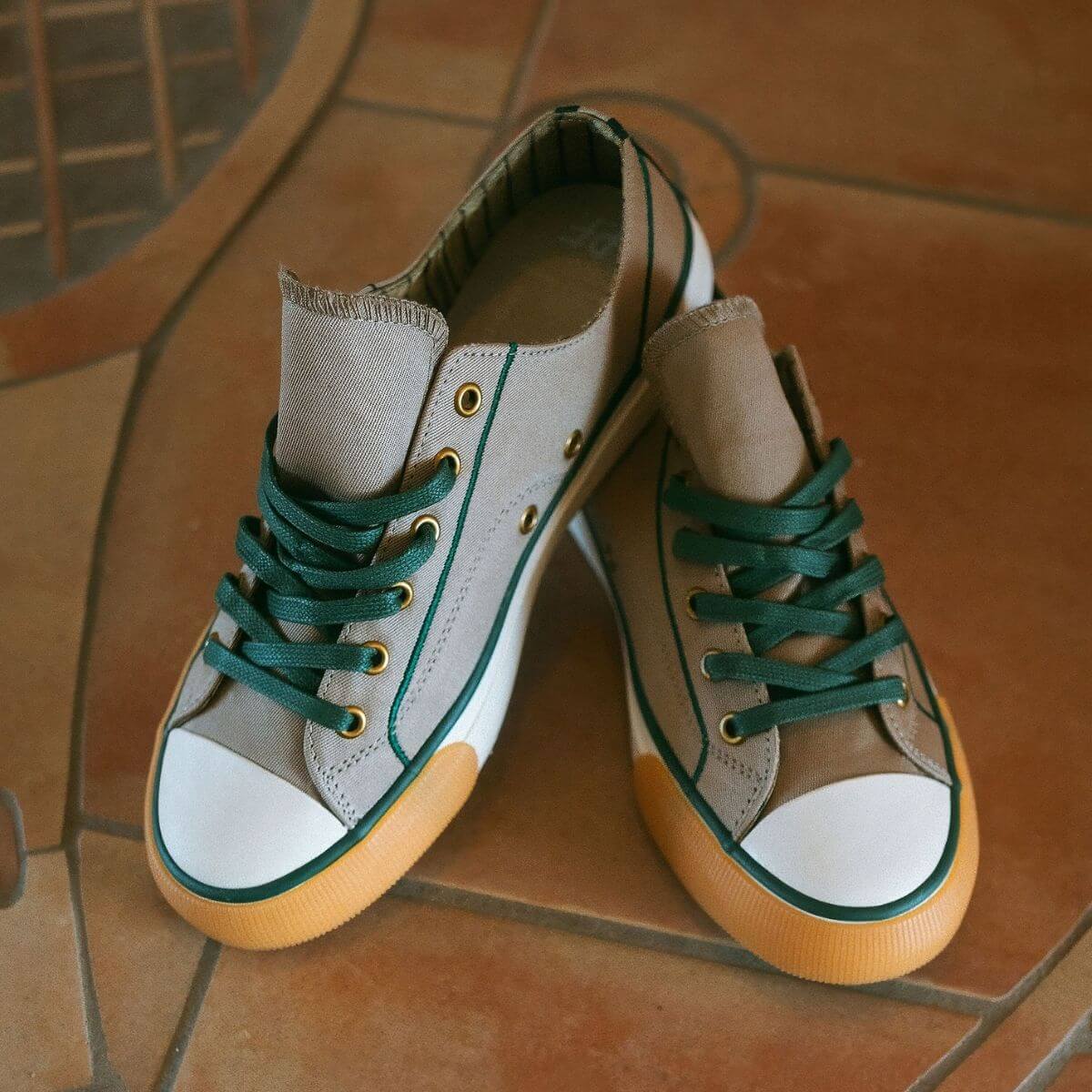All-American Low-Top Gray/Green