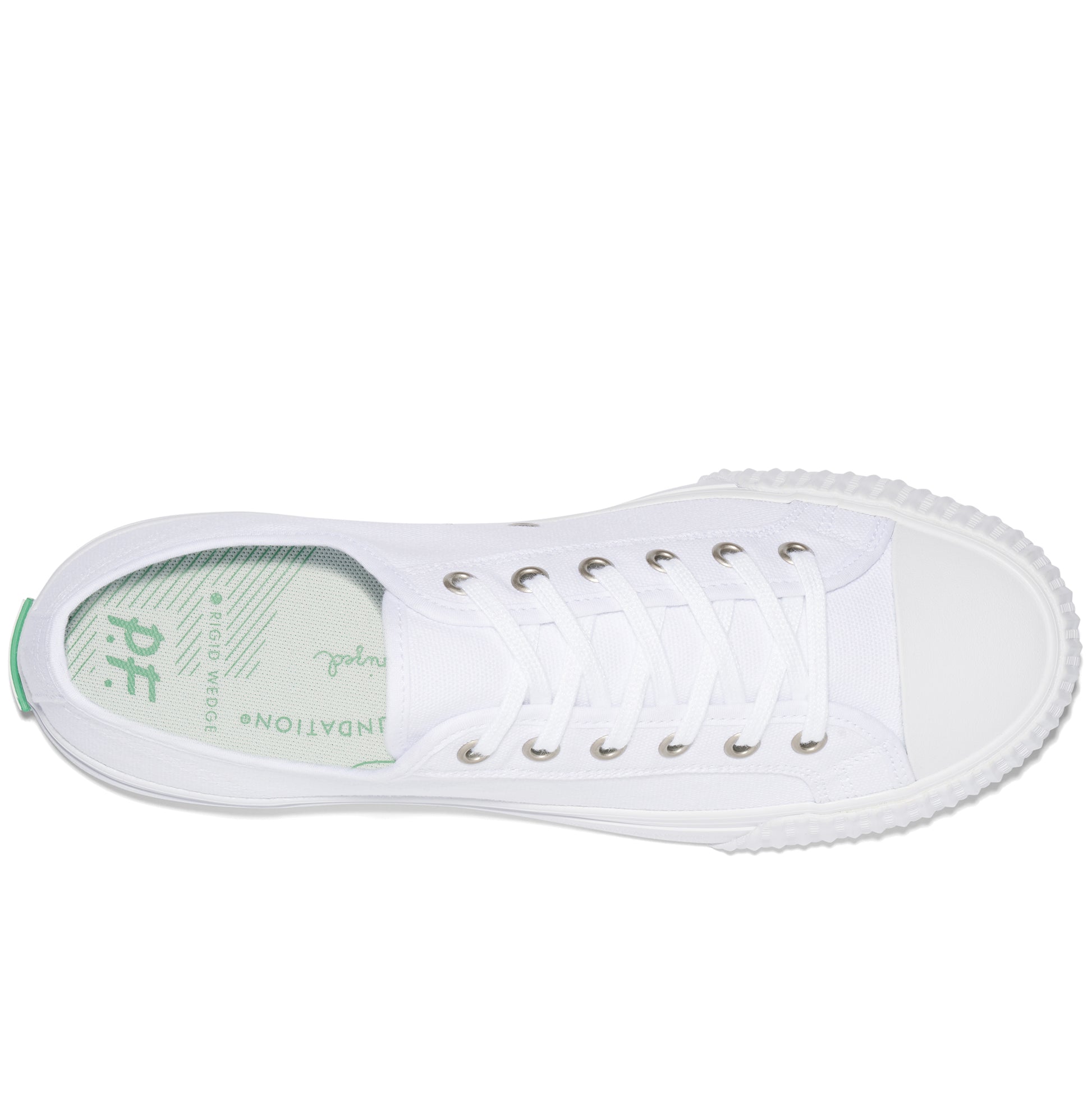 Center Low-Top White