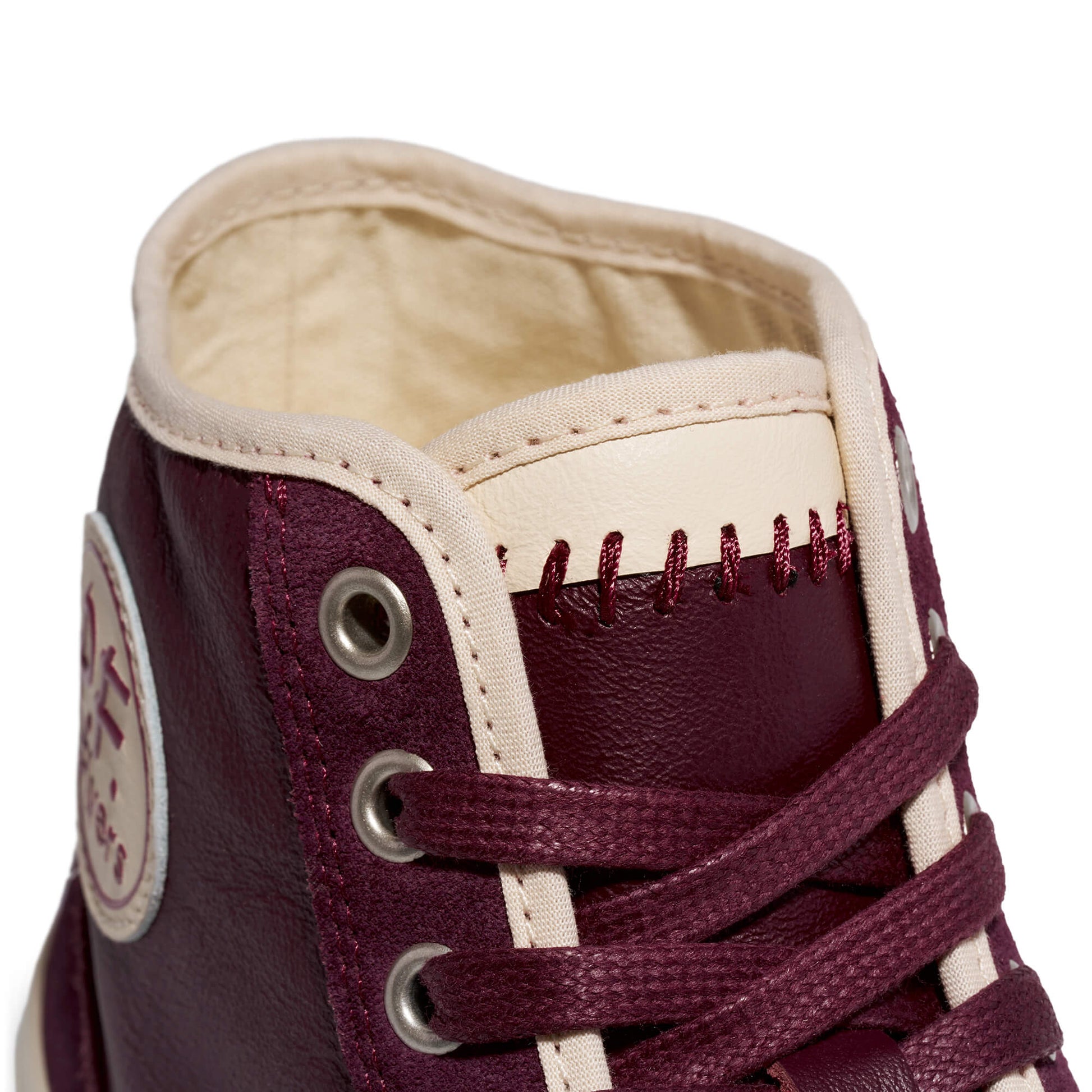 Center High-Top Burgundy/Antique White