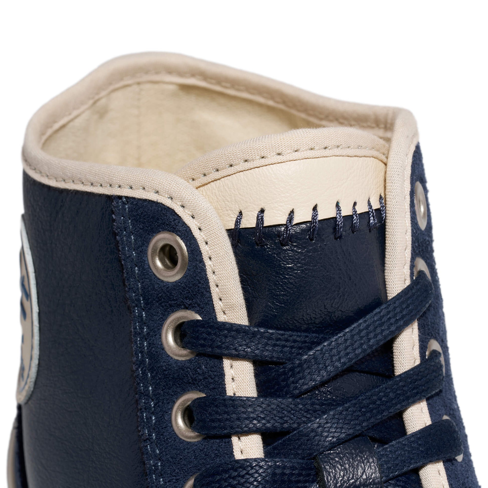Center High-Top Navy/Antique White