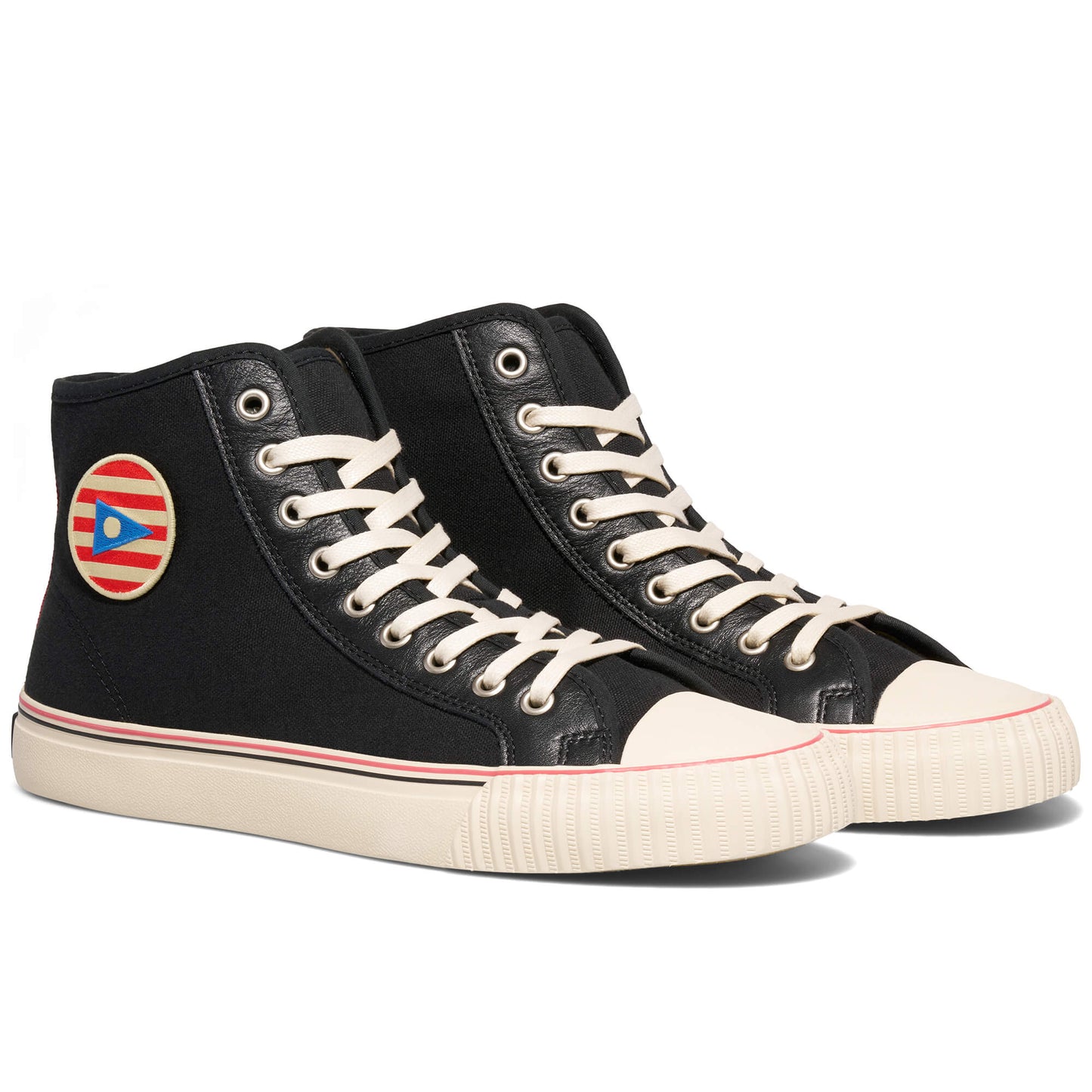 Slightly Choppy Center High-Top Black/SC Cream