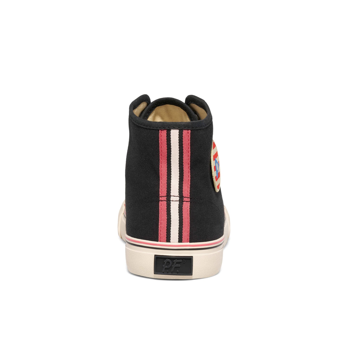 Slightly Choppy Center High-Top Black/SC Cream