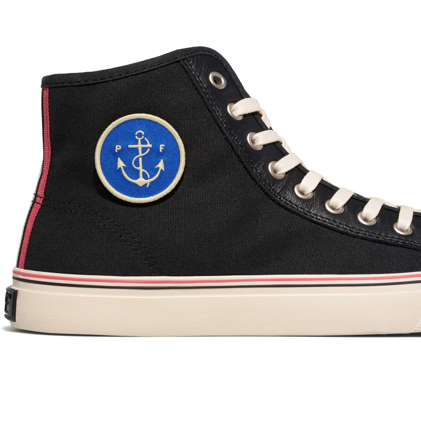 Slightly Choppy Center High-Top Black/SC Cream