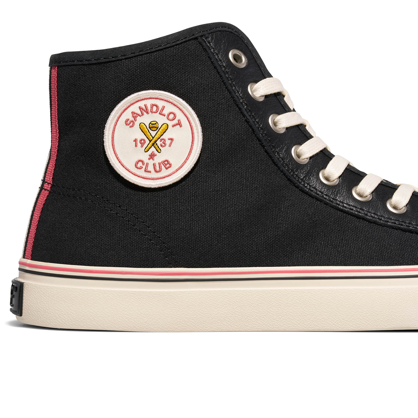 Black vintage high-top shoes P.F. Flyers