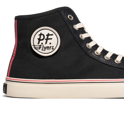 90s-style black canvas shoes P.F. Flyers