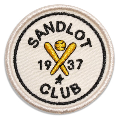 Sandlot Club Patch Black