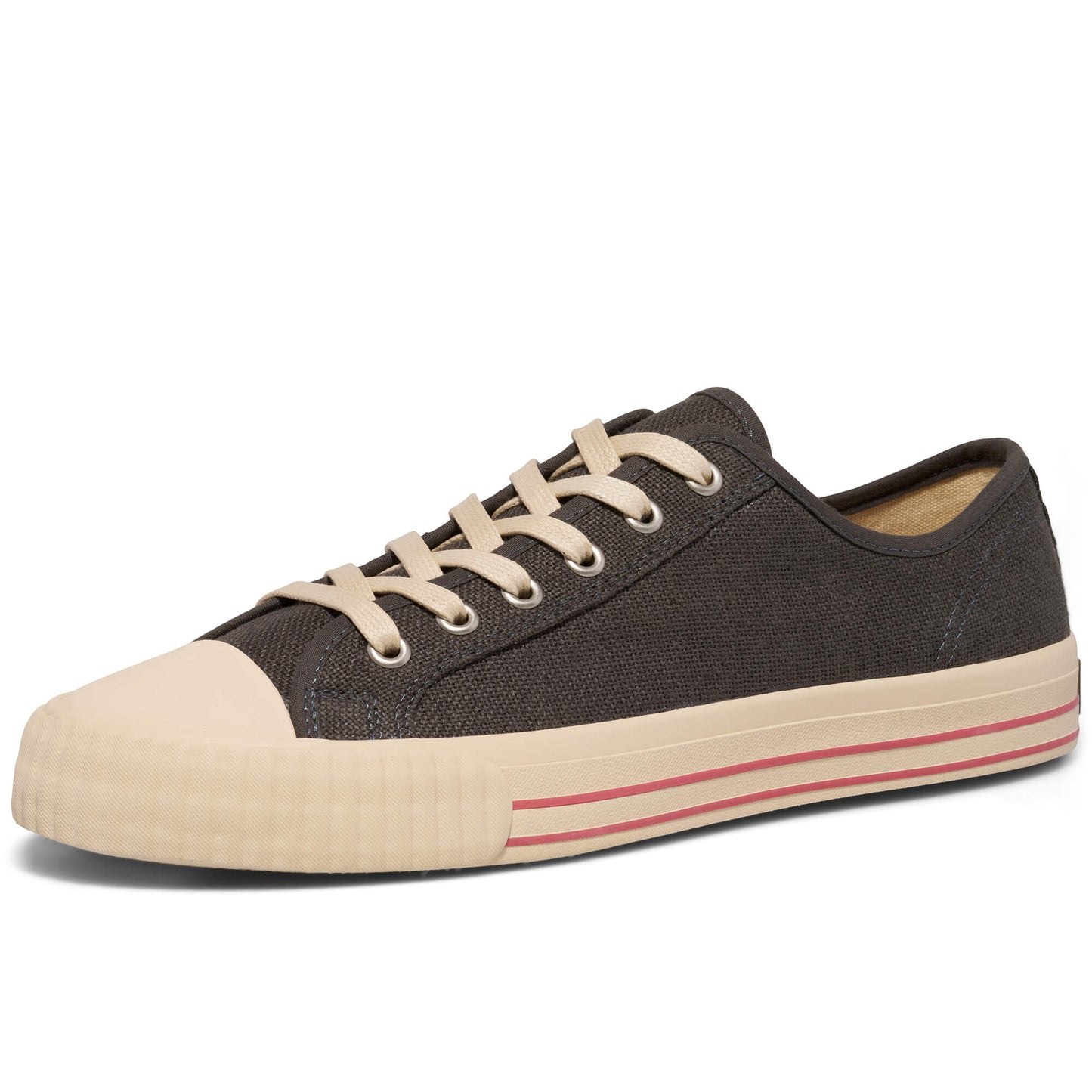Center Low-Top Black/Biscotti