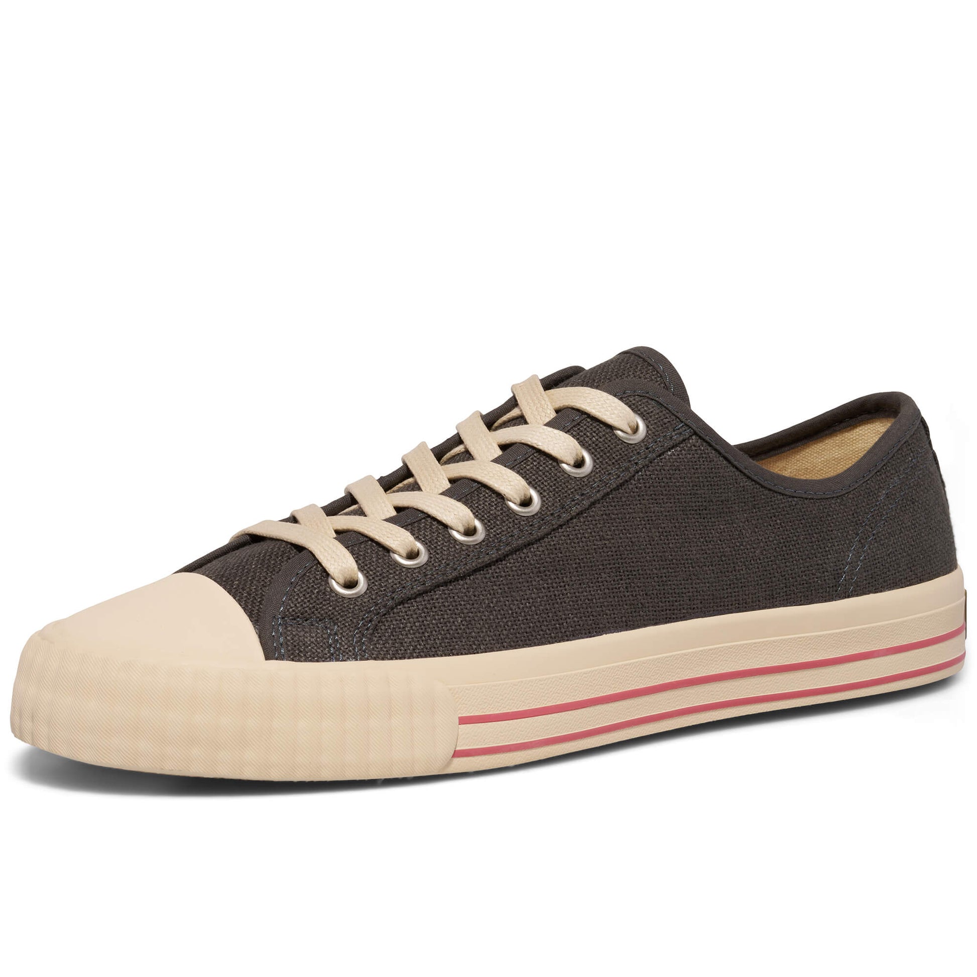 Center Low-Top Black/Biscotti