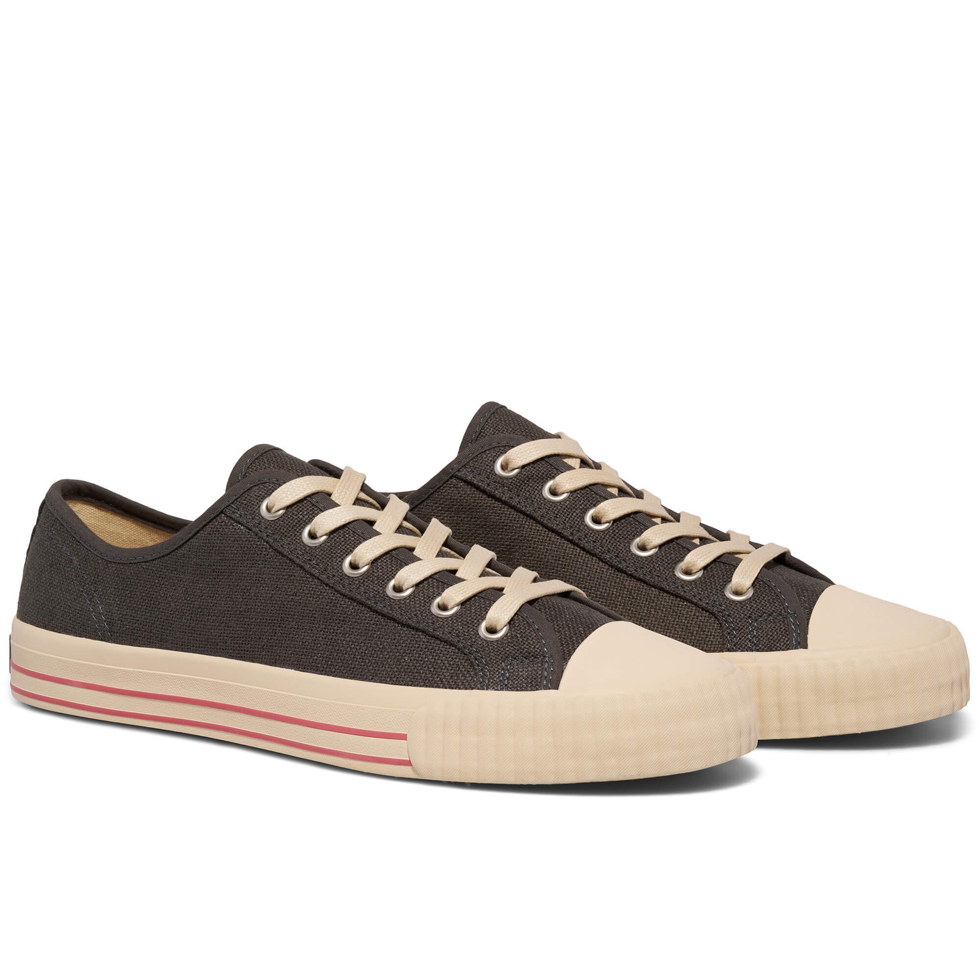 Center Low-Top Black/Biscotti