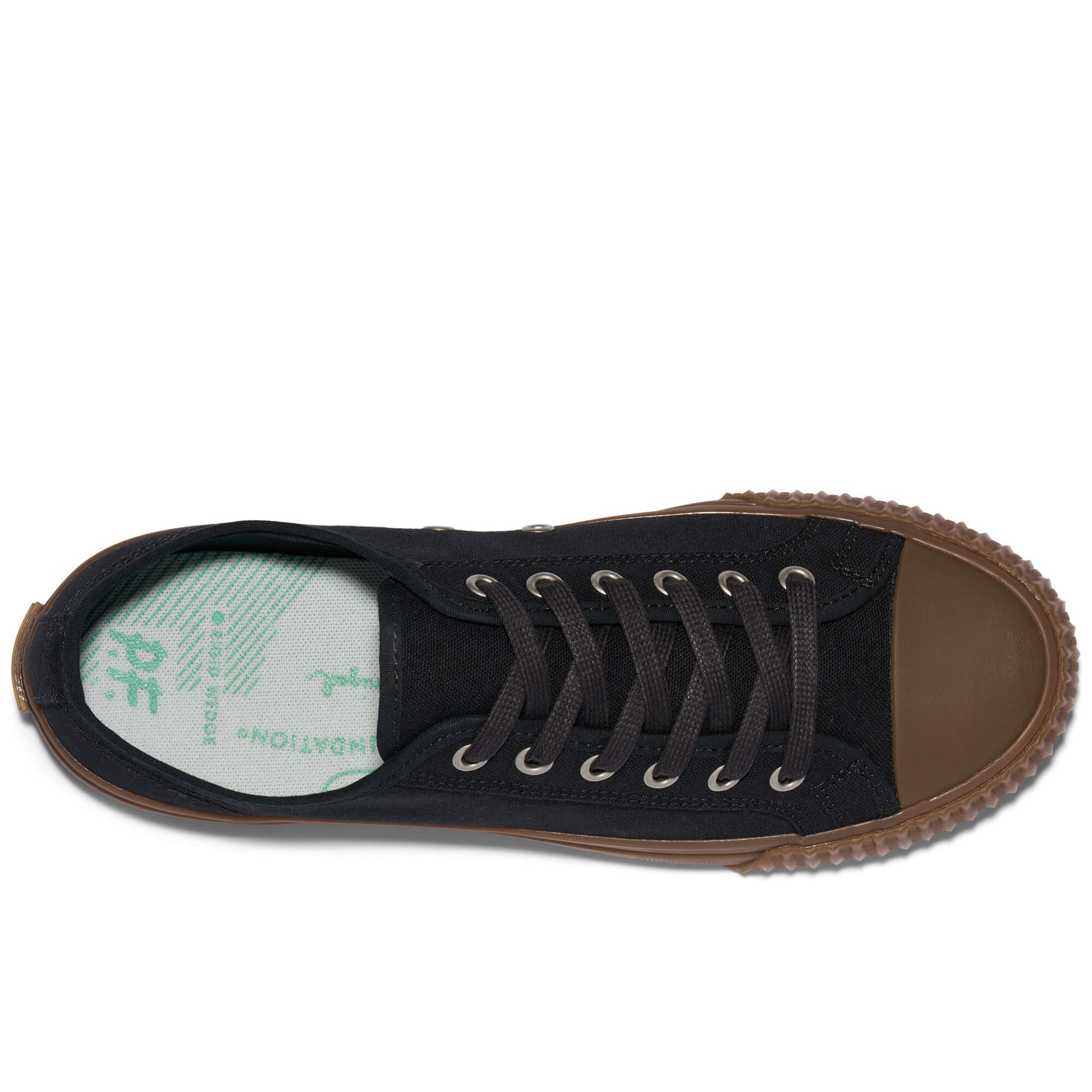 Center Low-Top Black/Gum