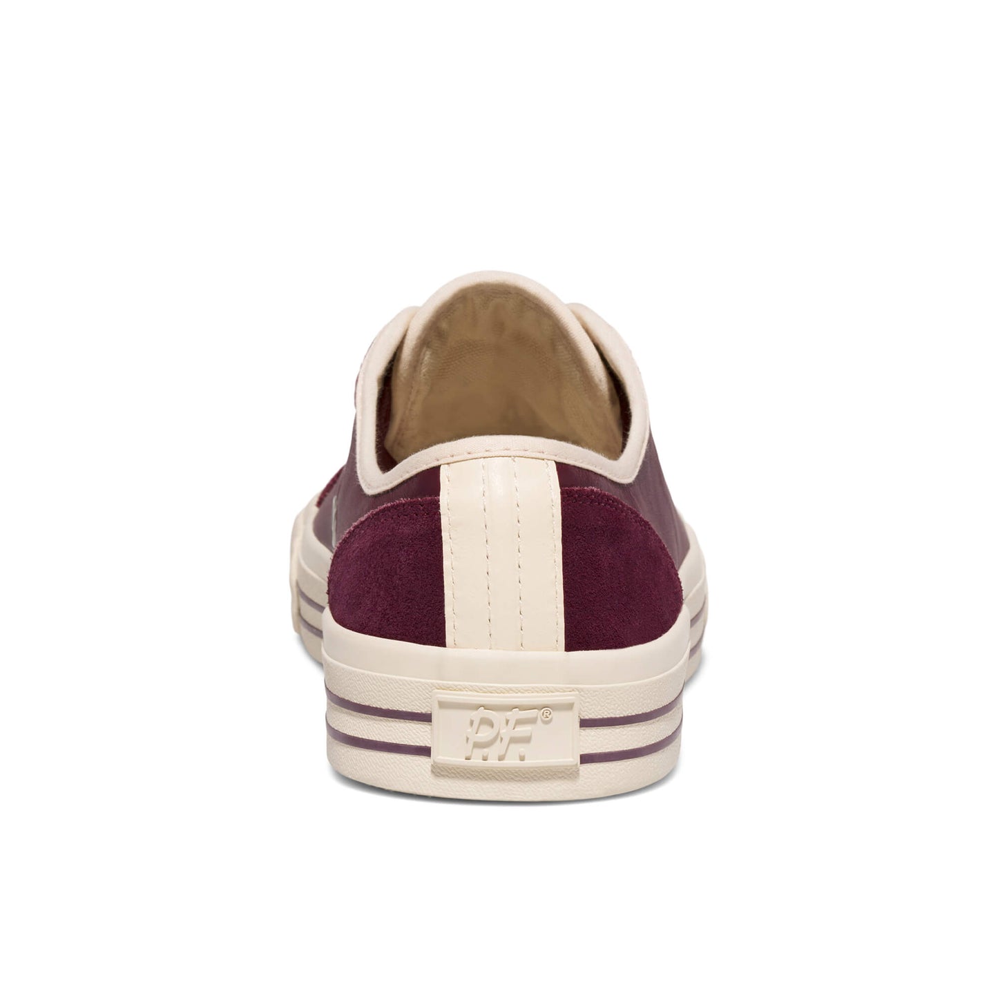 Center Low-Top Burgundy/Antique White