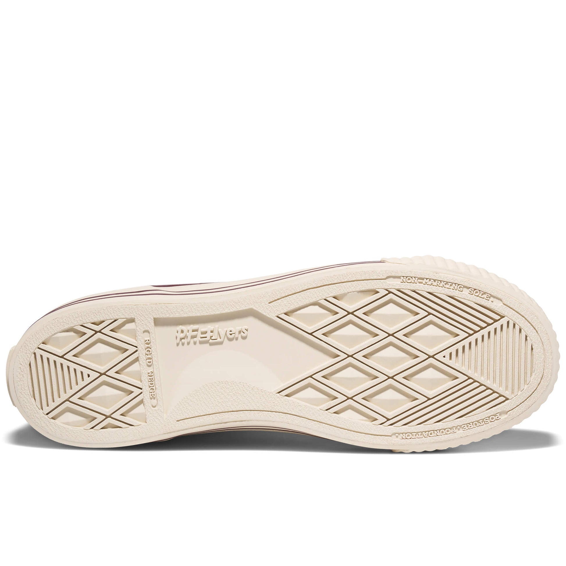 Center Low-Top Burgundy/Antique White
