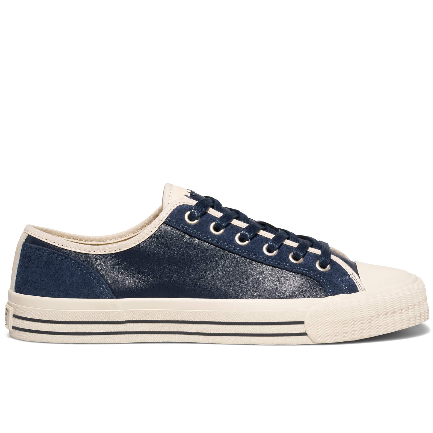 Center Low-Top Navy/Antique White