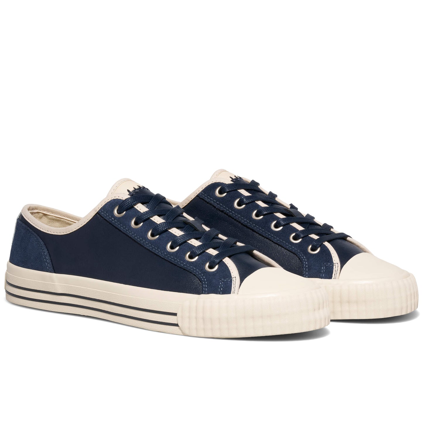 Center Low-Top Navy/Antique White