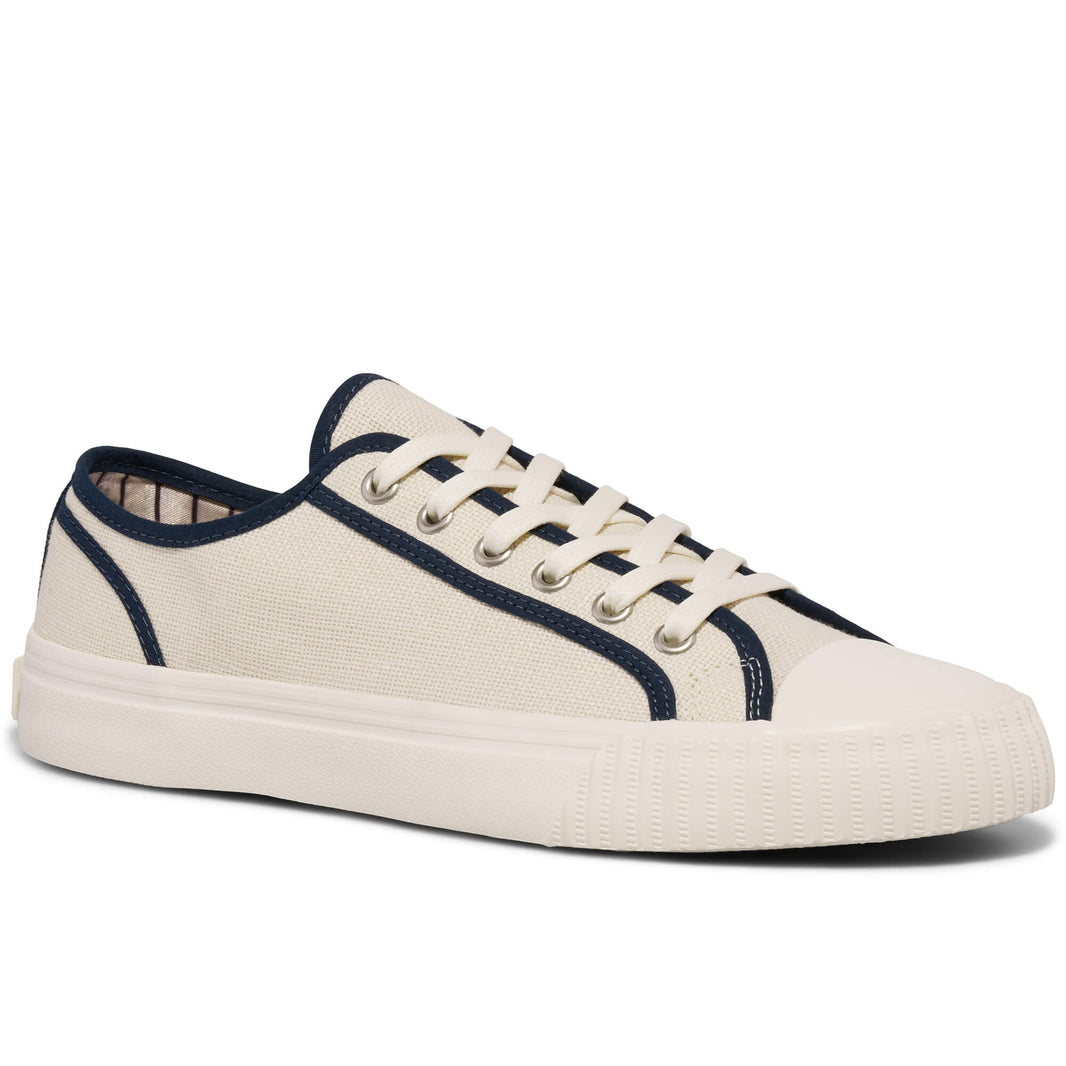 Center Low-Top Off White/Navy