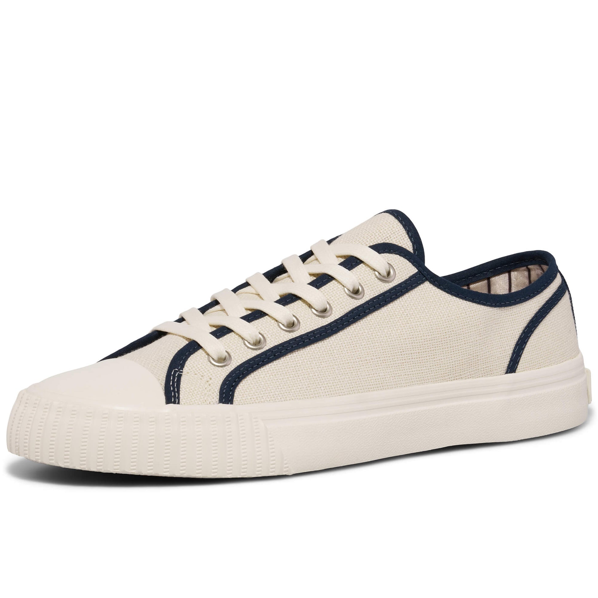 Center Low-Top Off White/Navy